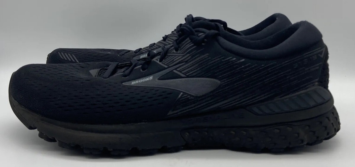 Brooks‎ Adrenaline GTS 19 Mens Running Shoes Black Black 1102941D071 Size 10 D Men main image 3