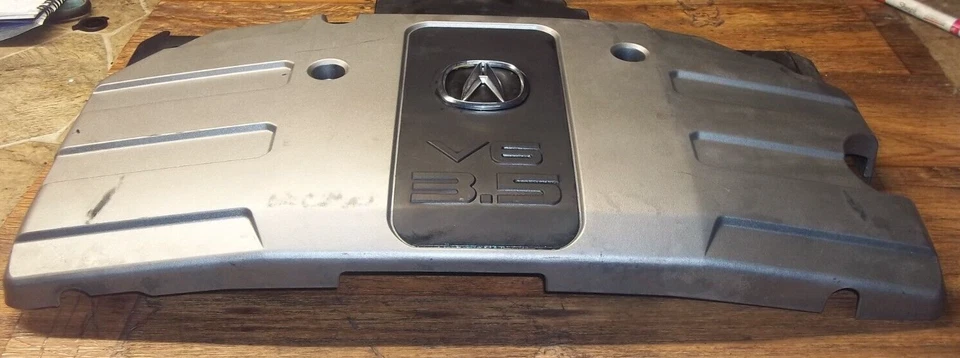 1998-2004 ACURA RL 3.5L V-6 Engine Appearance Cover Trim Bezel OEM - Image 3 of 4