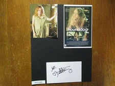 DAKOTA FANNING(Twilight Saga/Hounddog)Signed 3x5 Index Card w/Display w/2 Photos