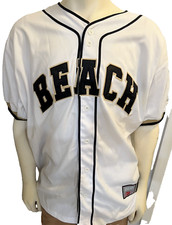VINTAGE Long Beach Dirtbags Jersey NO 49 Signed College Equip.1992