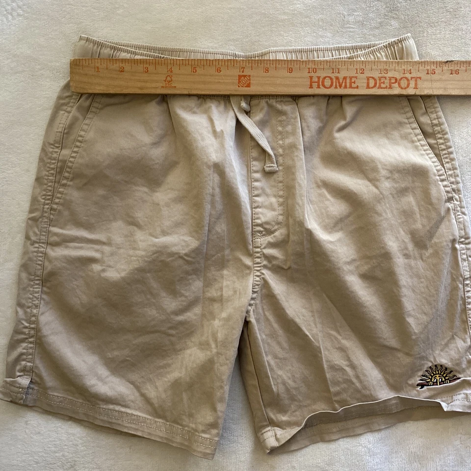 Katin Boys Short Youth Lg 14-16 желтовато-коричневая вышивка солнцем серфинг California Coastal 28x6 - Изображение 3 из 4