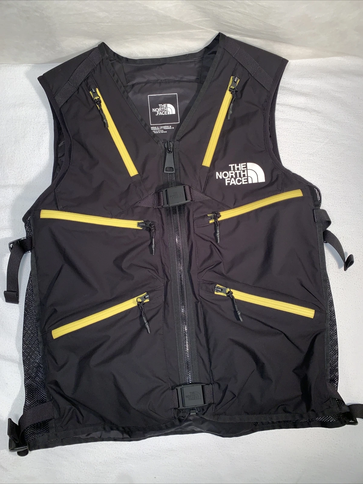 North Face Vest Black Series 3L Unisex Men's S Women's M Hiking Camp Fishing New
