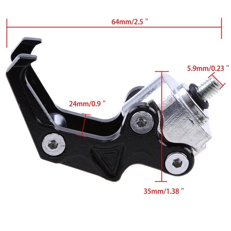 Gancho universal para bagagem de motocicleta scooter capacete bolsa transporte bicicletas sujas - Imagem 2 de 4