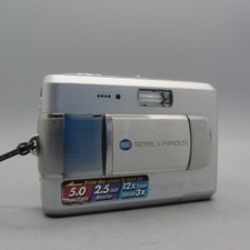 Konica Minolta Digital Camera Dimage X60 5.0MP Silver Tested *Read*