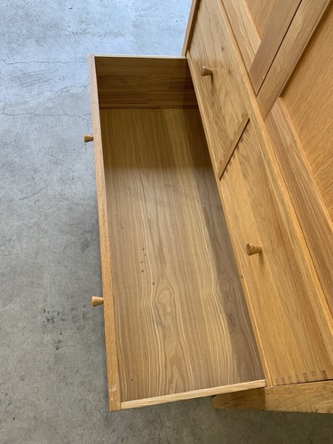 Willis & Gambier John Lewis Espirit oak double Wardrobe with drawers - Picture 6 of 14