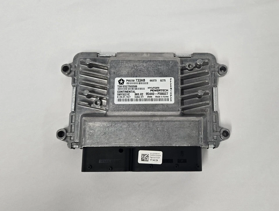 Dodge Dart 2015 conjunto de unidad de módulo de control de transmisión TCM de 2,0 L Foto 3 de 4