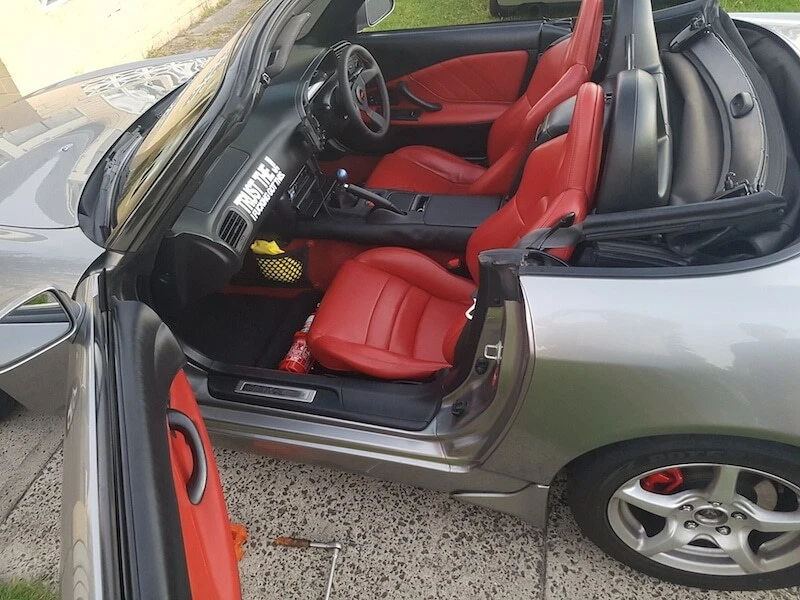 Soporte extintor Honda S2000 Foto 2 de 4