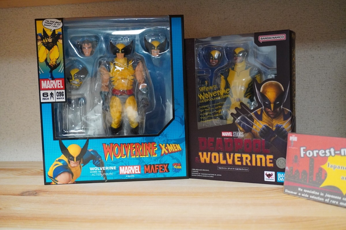 S.H.Figuarts Wolverine Figure & MAFEX No.096 Wolverine Comic