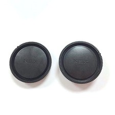 Set New Rear Lens Cap  Camera Front Body Cover for Sony E-Mount NEX-3 NEX-5
