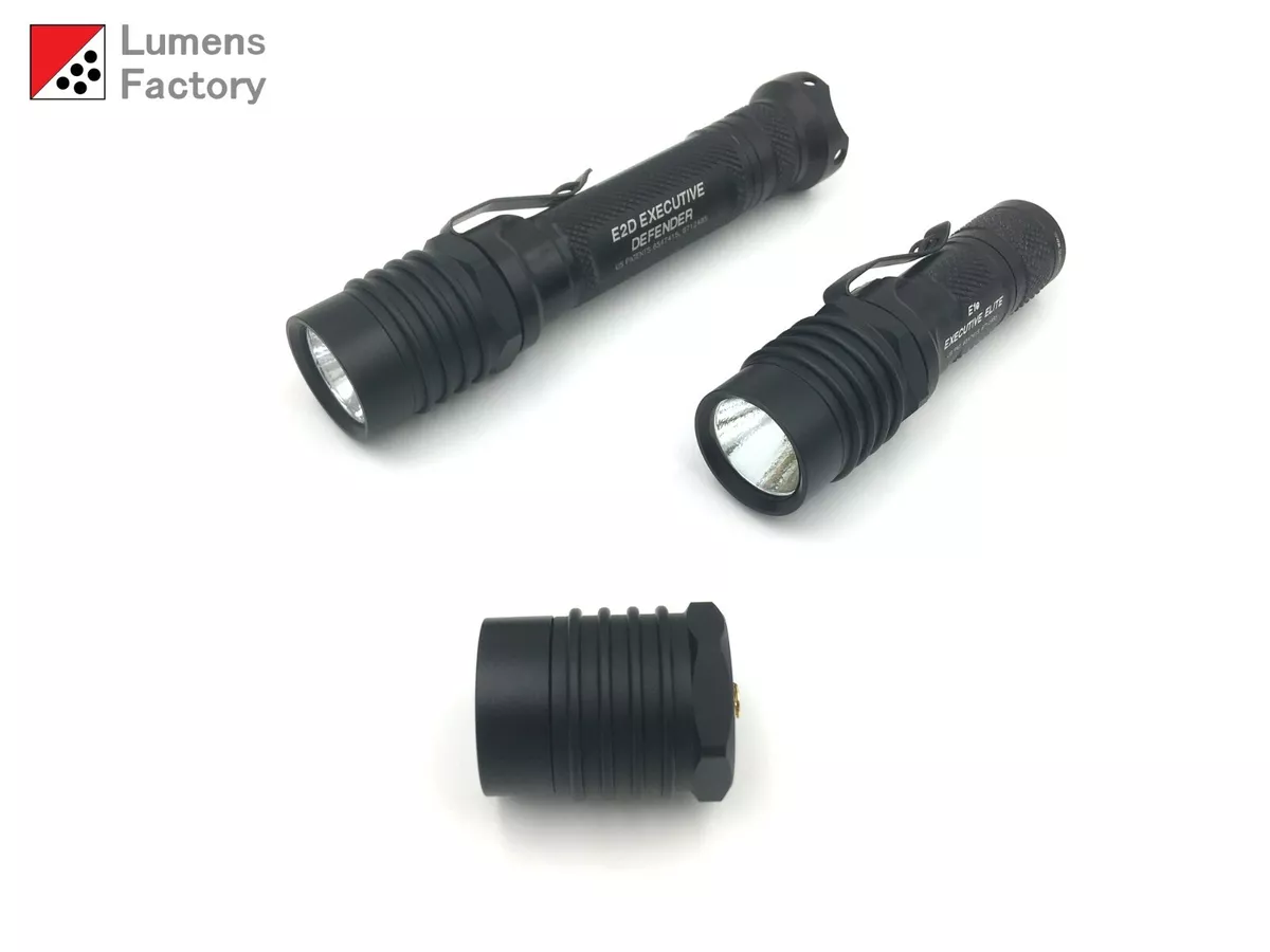 1 Mode KL1 Style LED Head for Surefire E1e E2 E2e E2D L2 LX2 L4 M600 (HA3 Black)