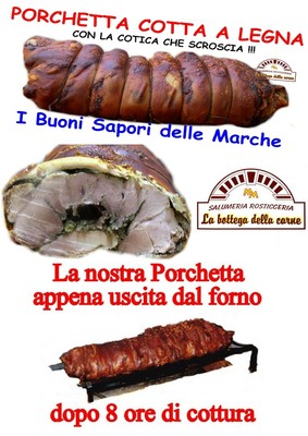PORCHETTA DI MAIALE COTTA A LEGNA - QUELLA CON LA COTICA CHE SCROSCIA - |  eBay