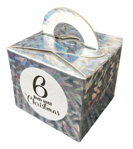 24x Hágalo usted mismo Calendario de Adviento Cajas + Etiquetas Llénese Navidad Cuenta Regresiva Color - Imagen 11 de 15