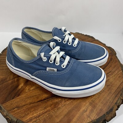 VANS Moonlite Blue Off The Wall Classic Canvas Kids Size