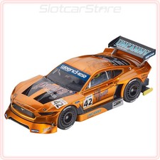 Carrera Evolution 27669 Ford Mustang GTY "No.42" 1:32 Auto Slotcar mit Licht