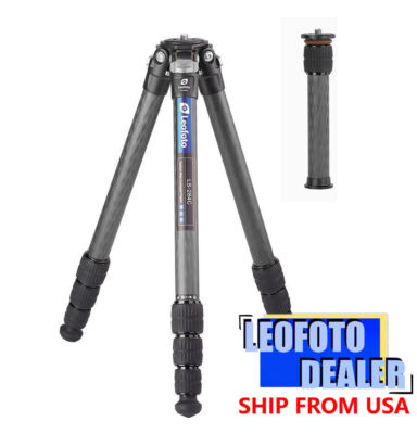 Leofoto LS-284C + DC-282C Carbon Fiber Tripod with Center Column /Bag