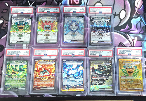 PSA 10 Ogerpon Teal Mask ex Japanese Mask Transformation Pokemon Sequential 9 - Picture 2 of 8