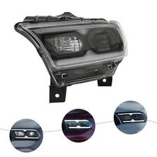 Headlight Front Left For 2021 2022 2023 Dodge Durango Driver Side LED Lamp