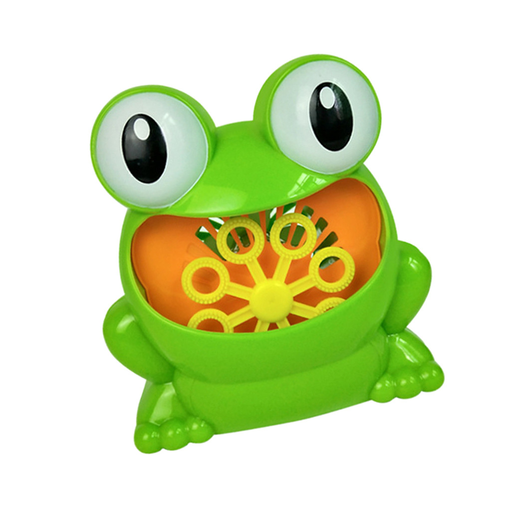 Portable Frog Automatic Bubble Blower Making Machine Camping Picnic ...