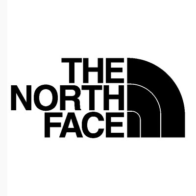 2x North Face Logo Vinyl Aufkleber Aufkleber Kunst Wand Zuhause verschiedene Farben