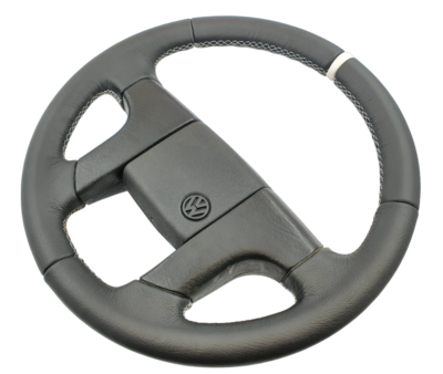 VW Volkswagen MK2 Golf II 2 GTI NEW Leather Steering Wheel White