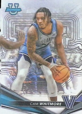 2022-23 Topps Bowman's Best U University Villanova Cam Whitmore