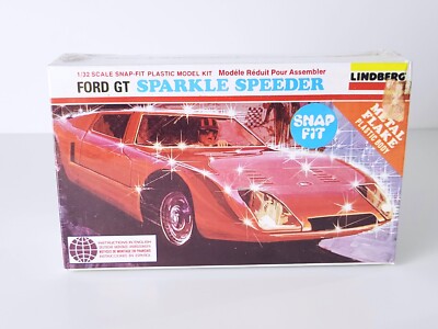 Lindberg - Ford GT Sparkle Speedster - 1:32 Model Kit #6102 - Sealed