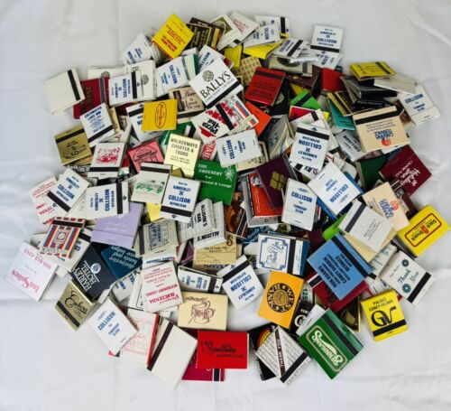Vintage 200+ Advertising Matchbooks Most Unstruck Hotel/Motel/Restaurant/Bar