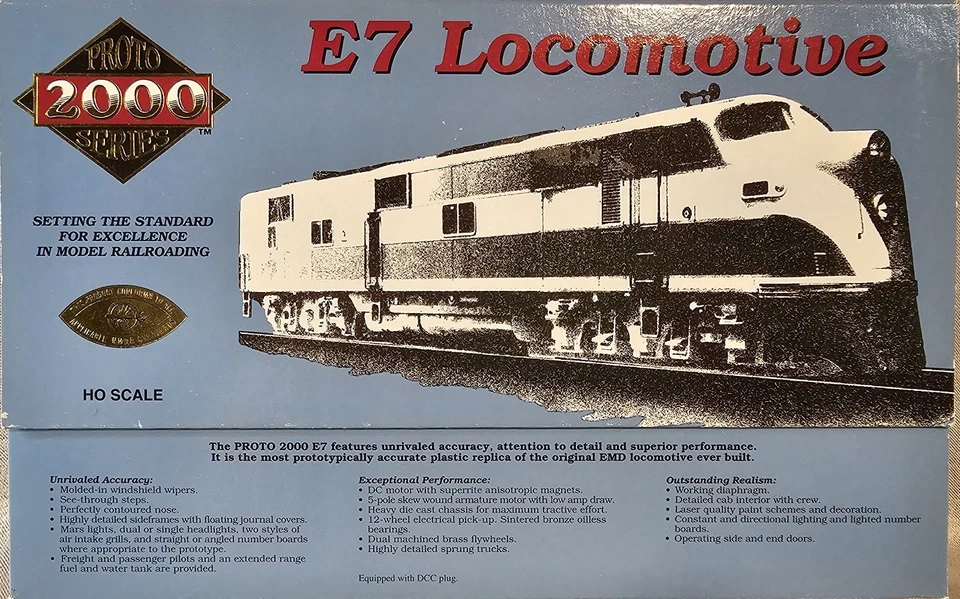 Life Like HO Proto 2000 Rock Island Railroad #RI635 E7 Locomotive 21069 DCC Mars - Image 4 of 4