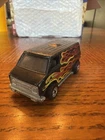 Hot Wheels 1974 Redline Super Van Black with Flames, Hong Kong