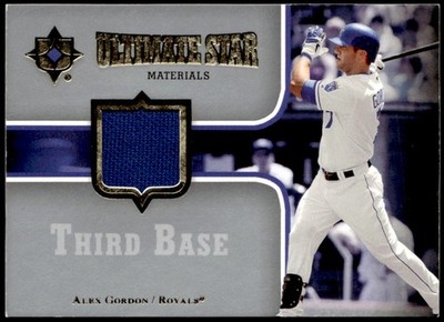 2007 Upper Deck Ultimate Collection #SM-AG2 Alex Gordon Ultimate Star Jersey E5
