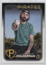 2024 Topps Update Golden Mirror Image Variation SSP Colin Holderman #US172 13c5