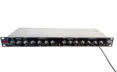 DBX 266XL Professional Audio AutoDynamic Dual Channel Compressor/Gate Processor
