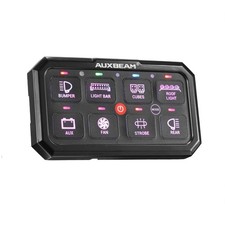 AUXBEAM 8 Gang RGB Switch Panel Off-road LED Control System For Truck Boat ATV