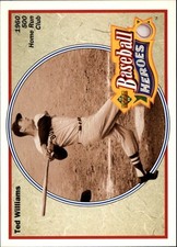 1992 Upper Deck - Baseball Heroes: Ted Williams #34 NM Boston Red Sox