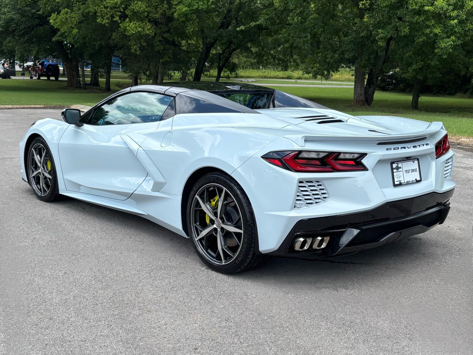 2022 Ceramic Matrix Gray Metallic Chevrolet Corvette   | C8 Corvette Photo 10