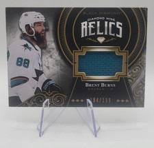 BRENT BURNS  2016/17 Upper Deck Black Diamond Mine Relics /199