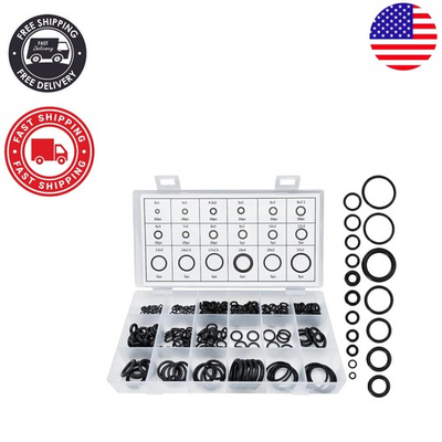 #ad Comprehensive 225 Piece Rubber Washer Set Ideal for Home and Professional Use $11.99