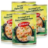 Erasco Reistopf Mit FleischklößChen 800G Fertigessen (4Er Pack)