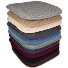 Sweet Home Collection Honeycomb Memory Foam No Slip Back