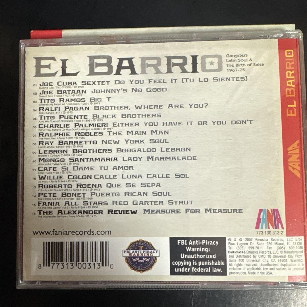 洋楽 EL BARRIO Gangsters El Barrio Gangsters | eBay