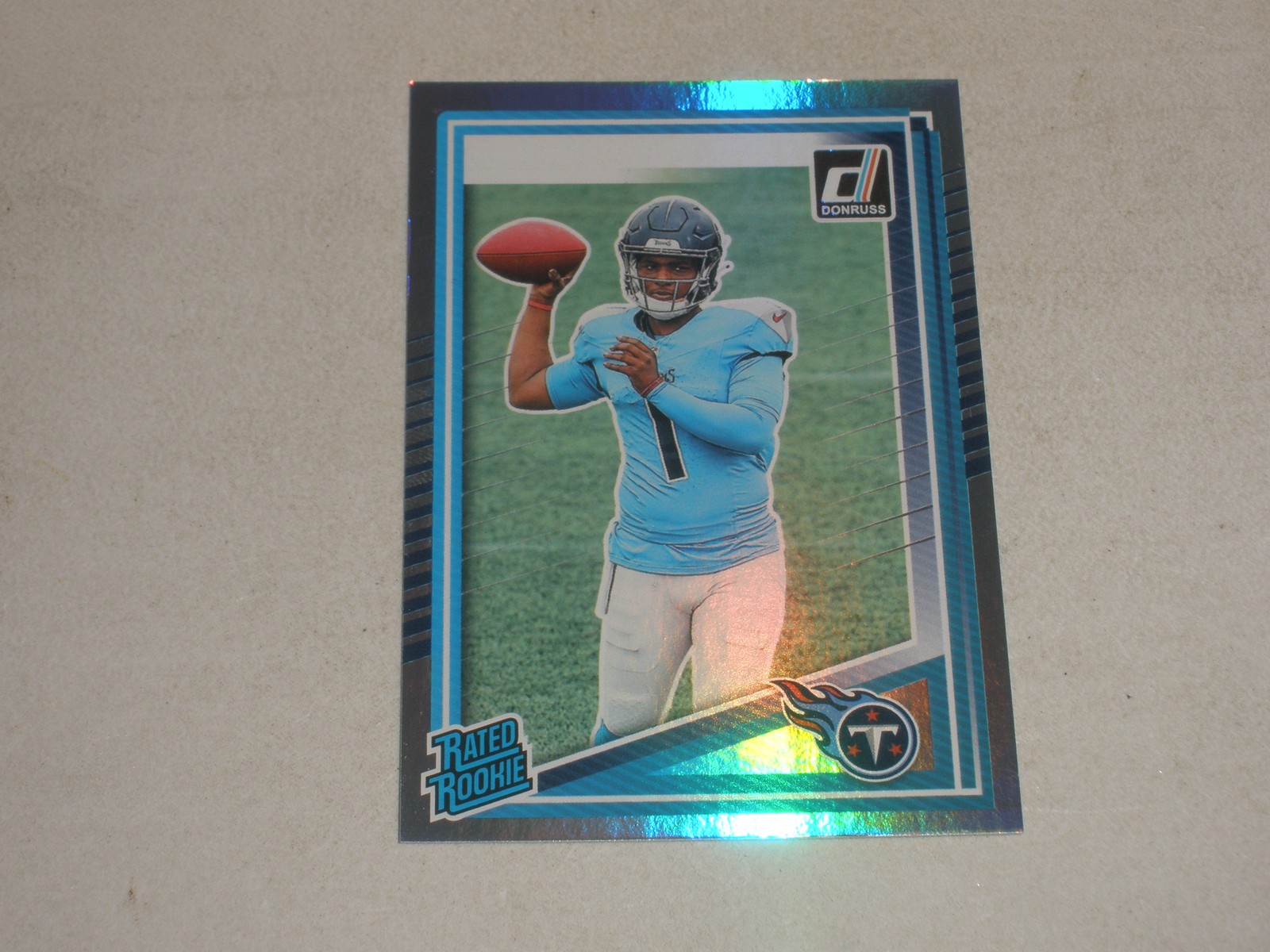 2025 Donruss Rated Rookie No Name #350 Cam Ward RC