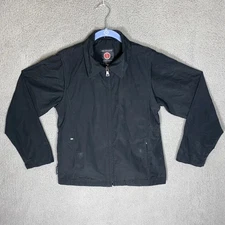 SCOTTeVEST Women's Sz M TEC Black Lightweight Full Zip Jacket Multi Pockets