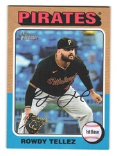 2025 Topps Hertiage #522 Rowdy Tellez Pittsburgh Pirates Baseball Card