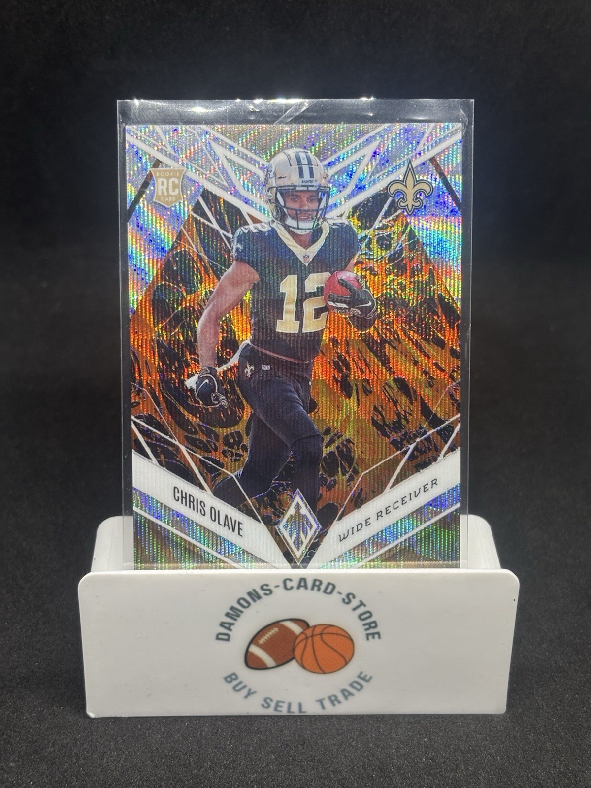 Chris Olave 2022  Panini Phoenix Rookies #109 Lava /175 (RC)