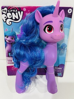 My Little Pony Izzy Moonbow Toy Figure Purple Unicorn Blue Hair Hasbro 3+ NEW
