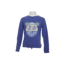 Disney Stitch, Sweatshirt, Größe: 122/128, Blau, Baumwolle/Polyester, Print #5AN