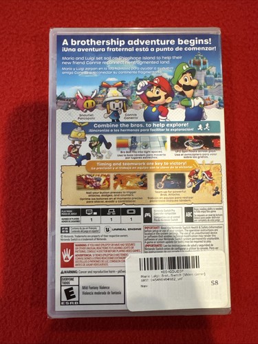 Mario & Luigi: Brothership | Nintendo Switch 2024 US Edition | Brand New Sealed - Picture 2 of 2