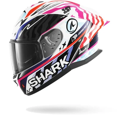 Casque Intégral Shark Skwal Cup Speed-Fancy WKO Blanc Noir Orange Taille XS-XXL - Photo 1/4
