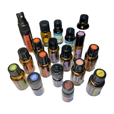 18 doTERRA Empty Essential Oil Bottles On Guard Lavender Frankincense 15ml+ LOT