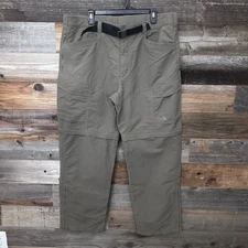 The North Face Men's Paramount Trail Convertible Cargo Pants Khaki Size XL